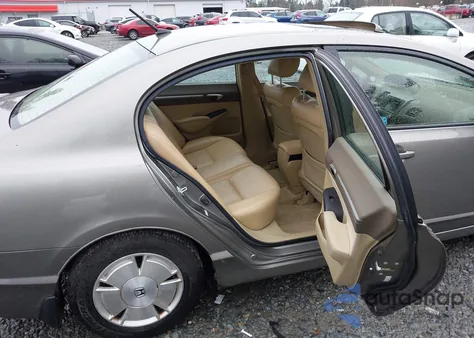 2006 Honda Civic Hybrid из США, поврежденный, VIN JHMFA36266S017625